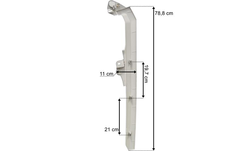 Üst Panjur Çıtası Sağ DAF Xg, Xg+ 480, 530 | OEM 2340439