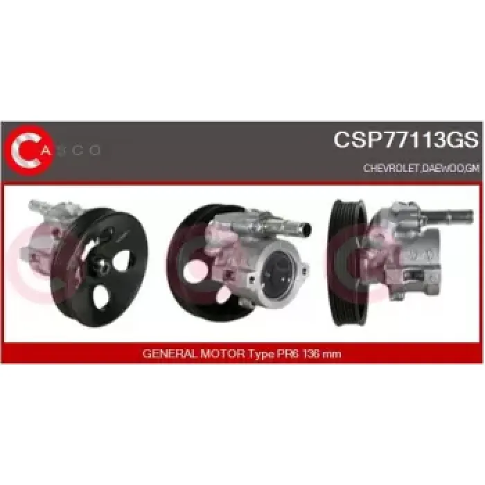 Hidrolik Direksiyon Pompasi Tacuma (Klau) 2,0 (142MM6) 00=> | RAMSAN 211892 | OEM 95215399