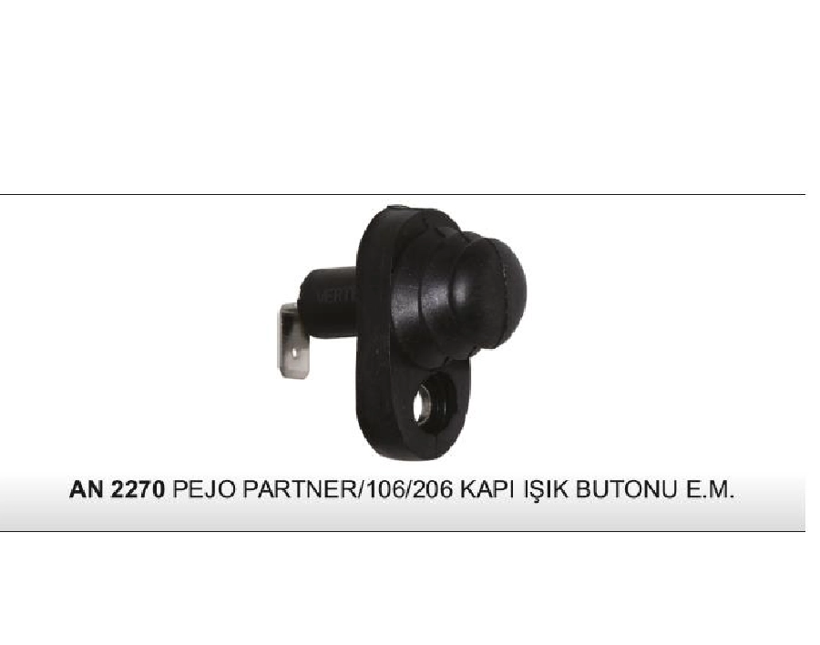 Pejo Partner, 106, 206 Kapı Isık Butonu Eski Model | OEM AN2270