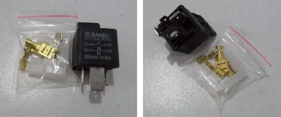 Röle Güç Mini 12V 80A | OEM 720180102