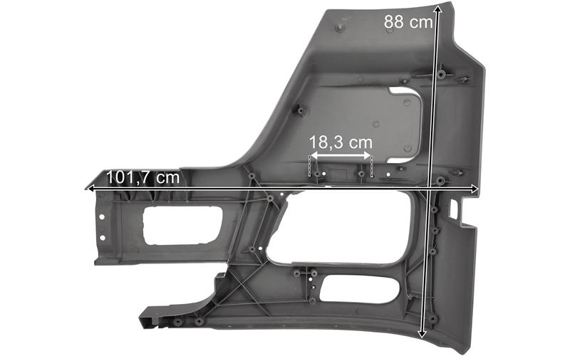 Tampon Actros MP2 Mega Sağ (Sis Açık) | OEM 9438800104