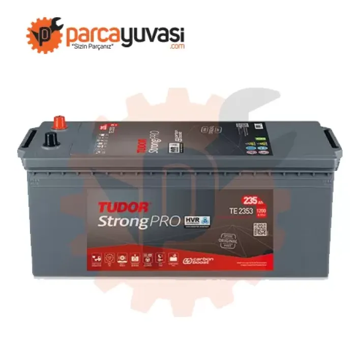 Aku 12V 235 Ah 1200A D06 (518×279×240) Strong Pro-Efb (Hvr Technology) | TUDOR TE2353