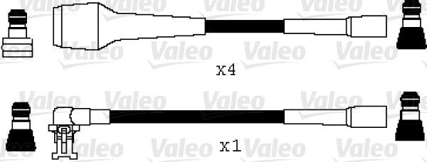 Buji+Bobin Kablosu Laguna Clio 1,8 (93>01) | VALEO 346052