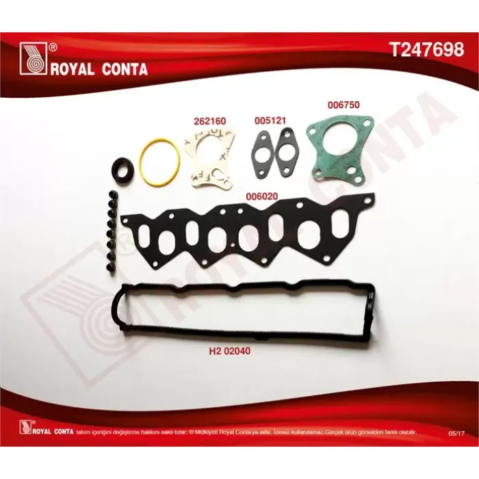 Ust Takim Contasi R19 D Express Clio Megane Skt Kece | ROYAL T247698 | OEM 7701462816 7701462816 7701465195 7701466407 7701465195 7701466407
