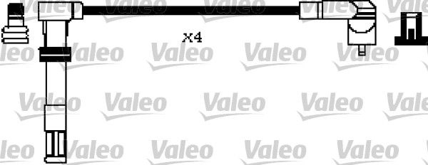 Buji Kablosu Passat 2,0 Golf IV Bora 1,8 (99>) | VALEO 346196 | OEM 06A905409D
