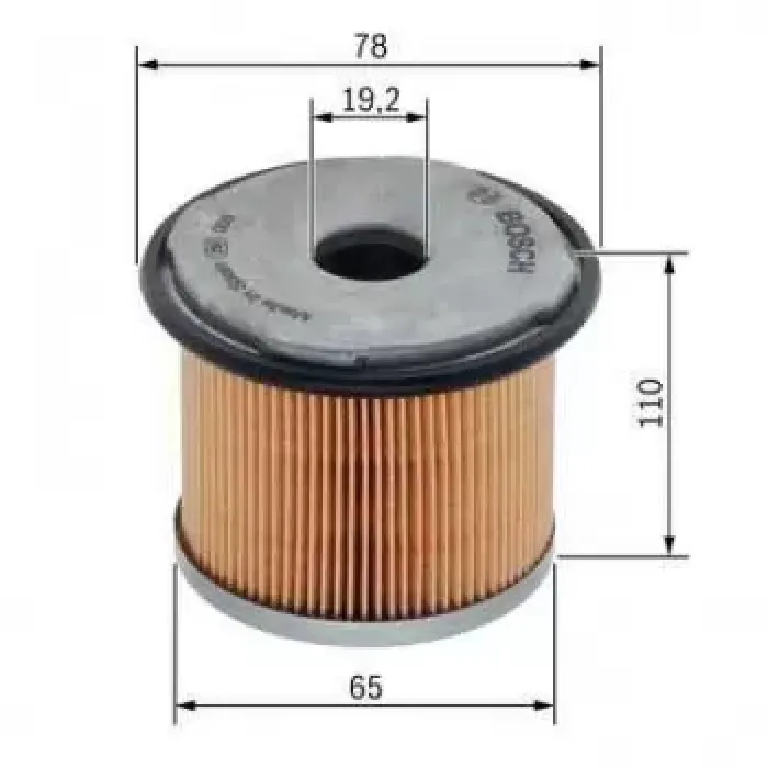 Mazot Filtresi Focus II 04>11 1.8 TDCI -2.0 TDCI C Max 04> Mondeo IV 07>14 1.8 TDCI | BOSCH F026402007 | OEM 5M5Q 9176 A1A 2375051 2375051