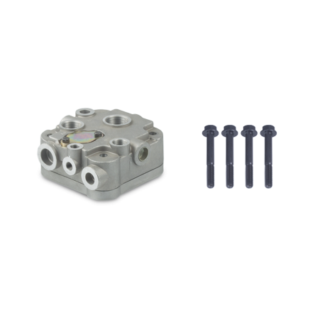 Kompresor Silindir Kapağı Komple Pleytli - Ford Cargo / 2524 1826 1826D 2526 2526D | A-TECH 701.01.1210 | OEM 4C46 2B960 CA