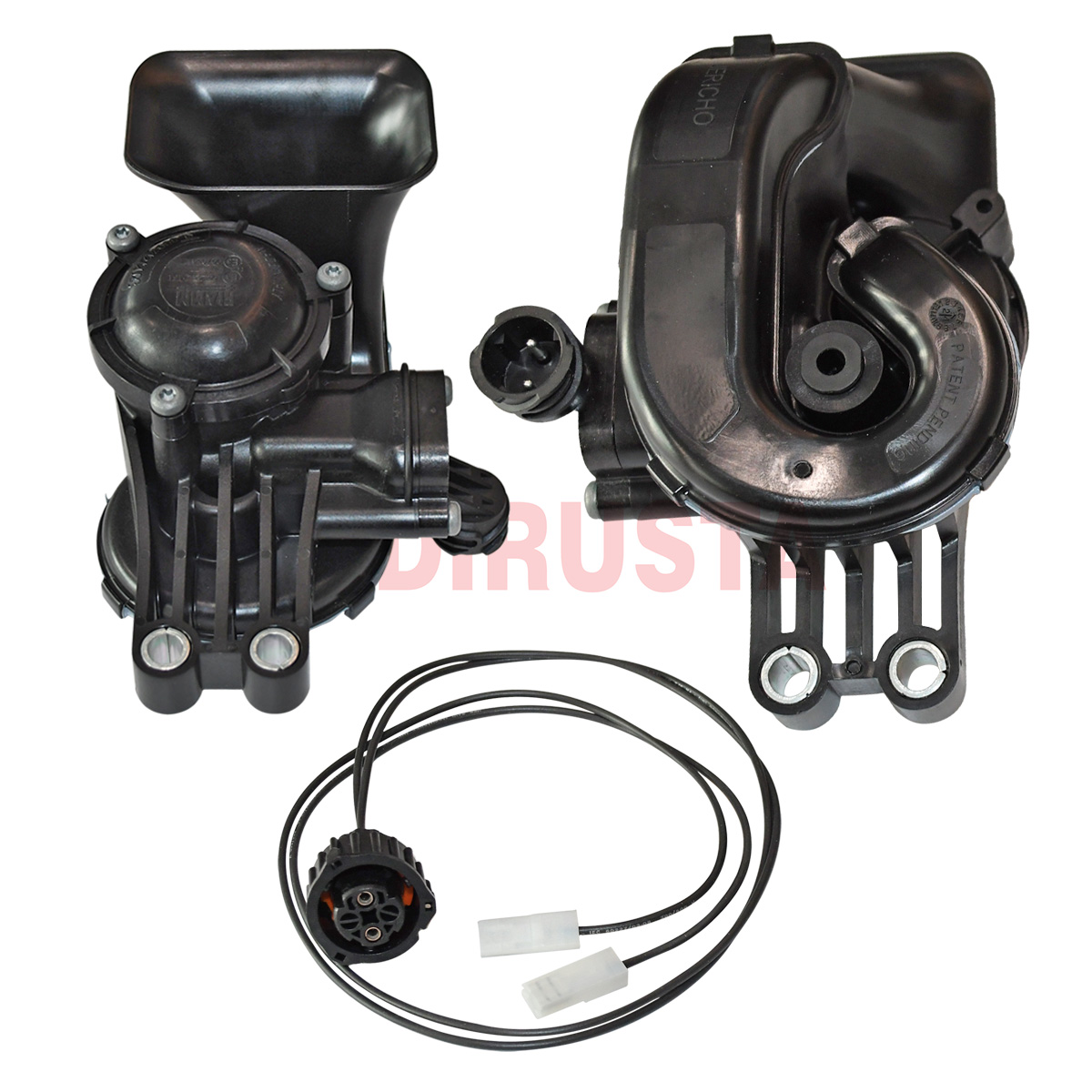 Havalı Korna DAF, Iveco, MAN, Scania (Legris 6mm Hortum Nipelli, Dın 2 Fiş, 24V) | OEM 21701326