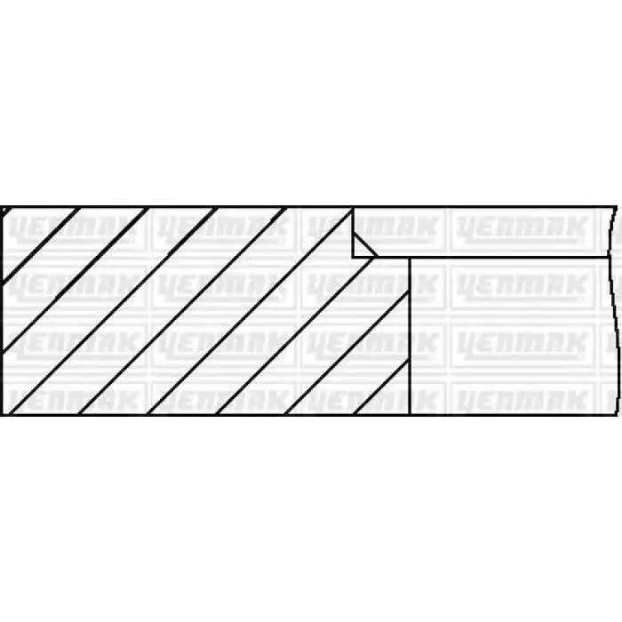 Motor Segmani Tempra - SLX 1,6 (86,4MM - 0,60 Farkli) | YENMAK 91-09395-060 | OEM 55170283