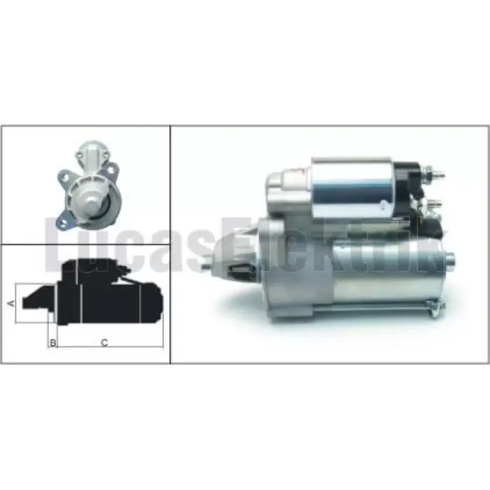 Mars Motoru 12V 1,4W 10 Dis Connect 1,8TDCI 75PS 02>13 | LUCAS LES0305 | OEM 2T14 11000 BC 1477973