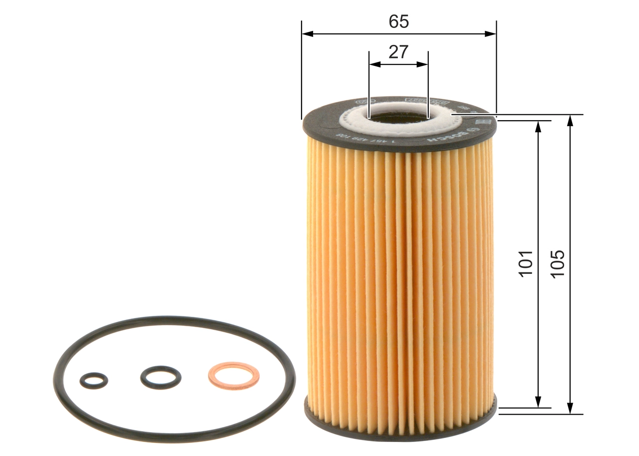 Yag Filtresi Bmw M40 M43 M44 E30 E36 E46 E34 | BOSCH 1457429108 | OEM 11421716192