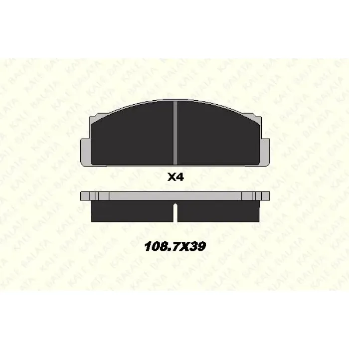 On Fren Balatasi M124 M131 | KALE B 20073 173 04 ANS | OEM 4236412