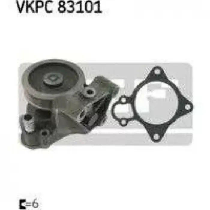 Devirdaim Su Pompasi Jumper III Ducato III Boxer III 3.0HDI 11> Iveco Daily III V 11> | SKF VKPC83101 | OEM 504102572 504102572 504248581 1201J4 1201K0 1608940980 504248581 1201J4 1201K0 1608940980