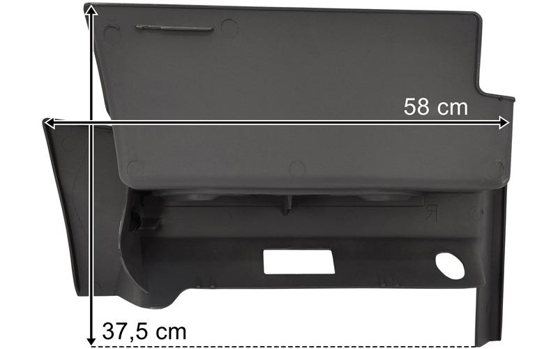 Basamak Actros MP4 Sol Uzun 1845, 1848, 1851 | OEM 9606661703