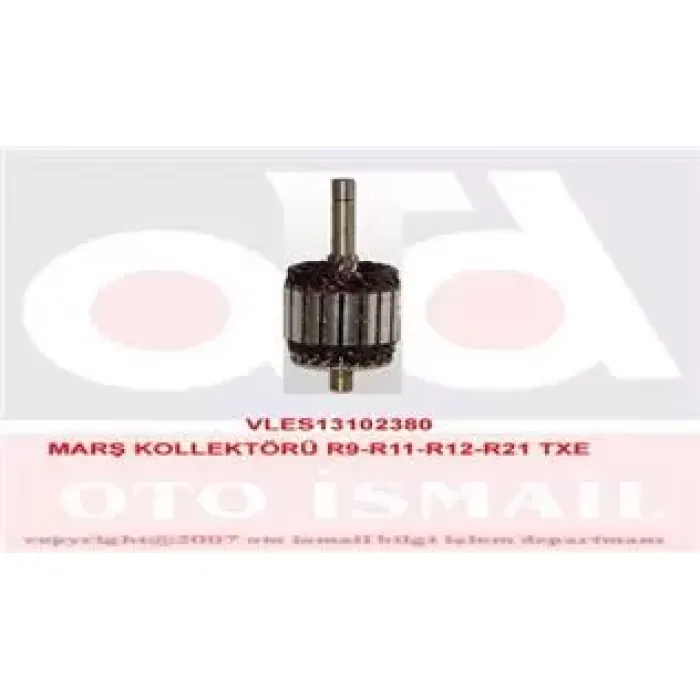 Mars Kollektoru R9 R11 R12 | VALEO 102380 | OEM 102380