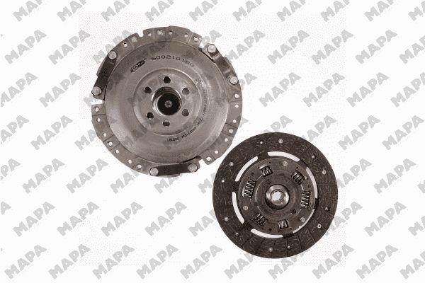 Debriyaj Seti Rulmansiz Polo Classic 1,6 Aft 97> 9 Delik 210MM | MAPA 001210 009 | OEM 027141025T 032141032CX