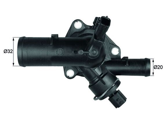 Termostat Clio 3 Modus 1,2 16V D4F | MAHLE TM39108 | OEM 8200400294