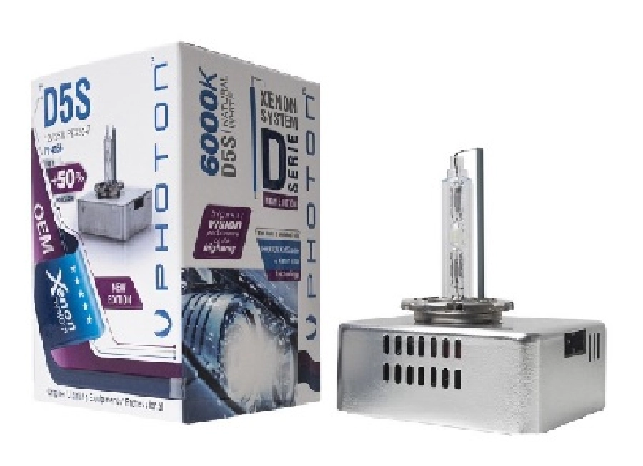 Ampul D5S 6000K + %50 Fazla Işık Adet | OEM PH4556