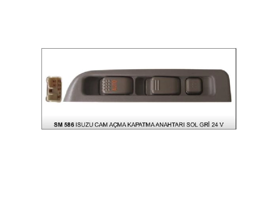 Cam Anahtarı Isuzu Npr Sol Çiftli 24V Gri AN1934G | OEM SM586
