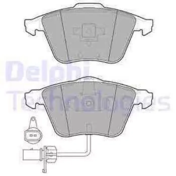 On Fren Balatasi Fisli A6 4F2 3,2FSI / 4,2 Quattro 05 / 04> A6 Avant (4F5) 3,2FSI / 4,2 Quattro 03 / 05> | DELPHI LP1922 | OEM 4F0698151A