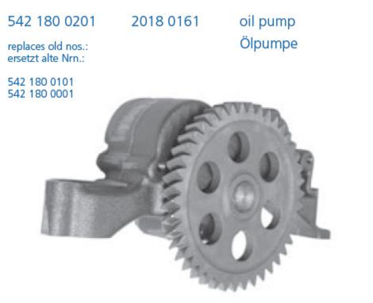 Yağ Pompası Actros (49 Luk) | OEM A5421800701