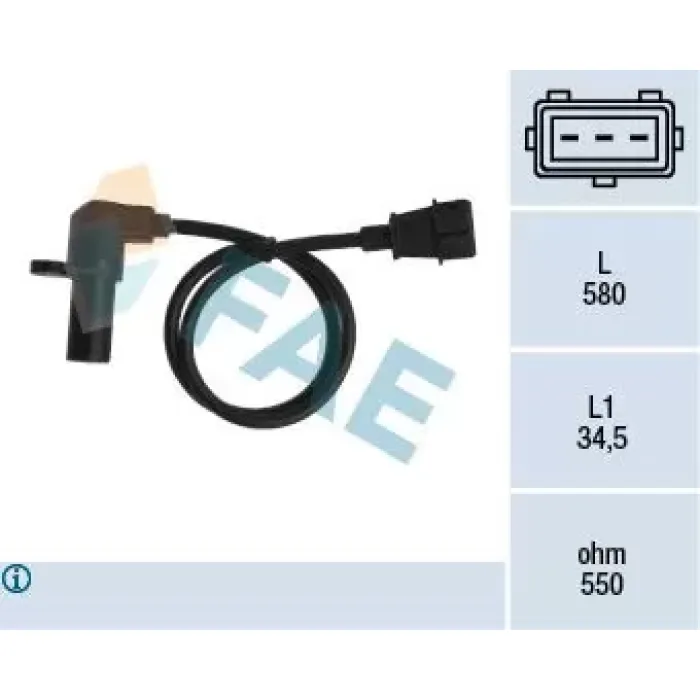 Krank Devir Sensoru Astra G X14XE X16XEL | FAE 79075 | OEM 6238098