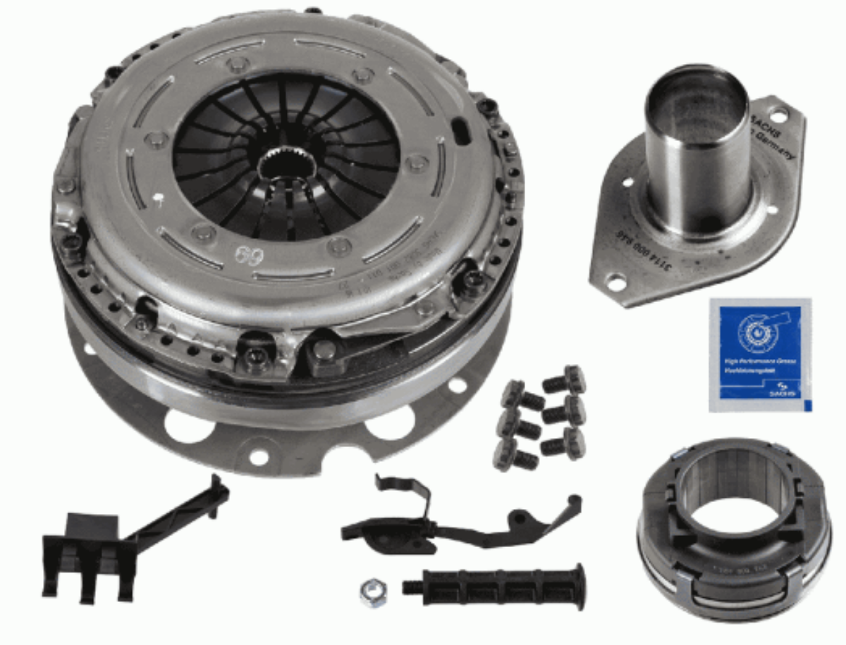 Volanlı Debriyaj Seti Sapkalı (Set+Bılya) A4-A5-Q5 | OEM B2141025J