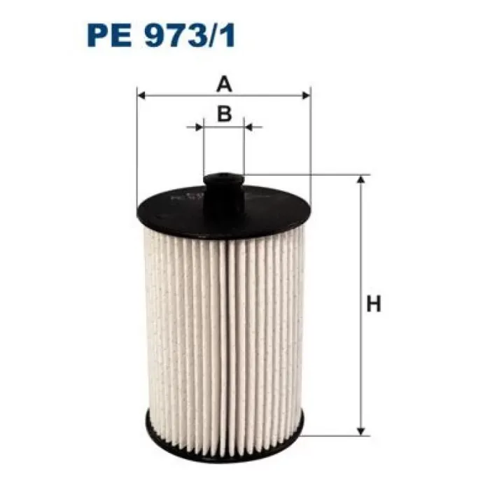 Yakit Filtresi (Mazot) Lt 28 / 35 / 46 2,8TDI Auh Bcq 97>07 | FILTRON PE 973/1 | OEM 2D0127177 2D0127177 2D0127159 2D0127159