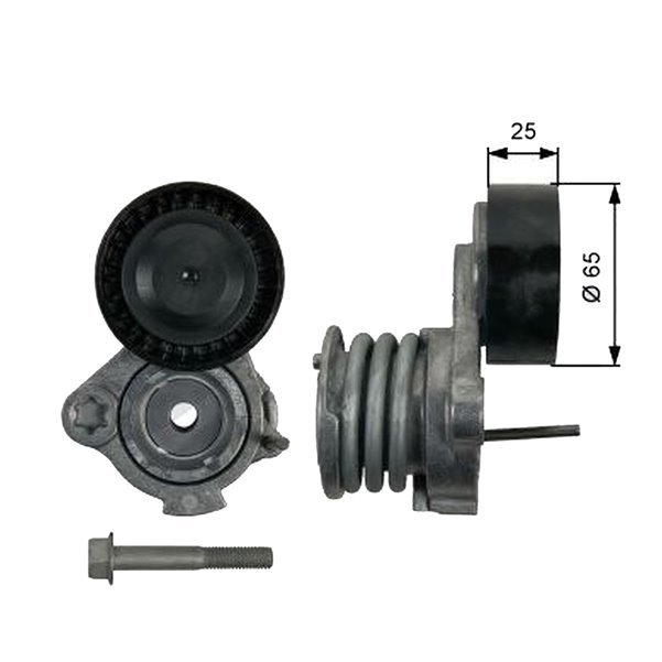 Alternator V Kayis Gergi Rulmani Opel Antar 2.0 CDTI Chevrolet Captiva Cruze Epica Lacetti Nu | INA 535031110 | OEM 4805513 4805513 96440419 96440419