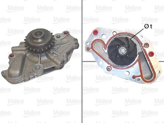Devirdaim Chrysler Sebring 300C 2.7 98>12 | VALEO 506803 | OEM 4663732 4663732 4663732AC 4663732AD 4663732AC 4663732AD