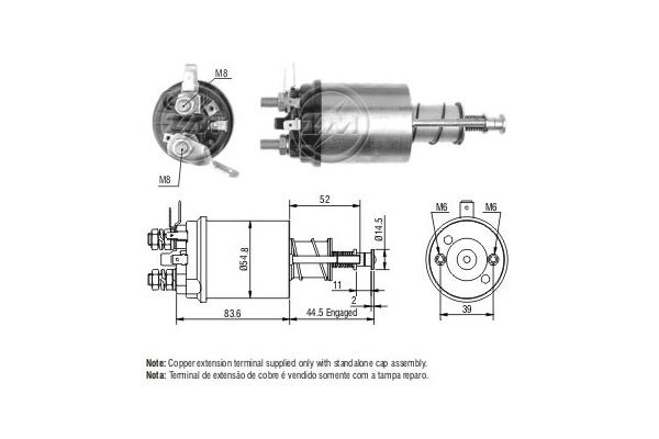 Mars Otomatigi 12V Opel Combo Corsa Astra 1,7 Diesel | ZM 0411 | OEM 09163638 09512152 1202157