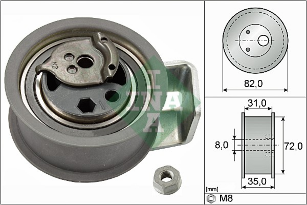 Germe Makarası, Triger Kayışı (Kayış Tahriki) | OEM 045 109 243 A