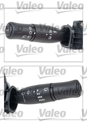 Far Kumanda Kolu Megane II 02> Gobek Sargili (Far+Sinyal+Silecek+Yikama+Sis Lambasi+Yol Bilgisayari) | VALEO 251641 | OEM 8200216465