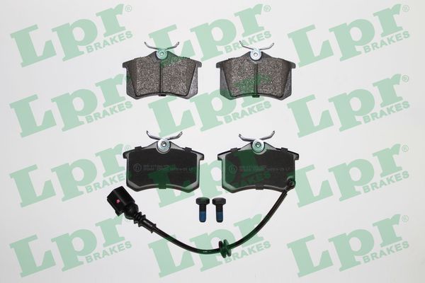 Arka Fren Balatasi Ibiza IV1,2,1,4 16V,1,9 Tdi (02,02 ) POLO10 / 01> (Fisli) | LPR 05P853 | OEM 6Q0698451