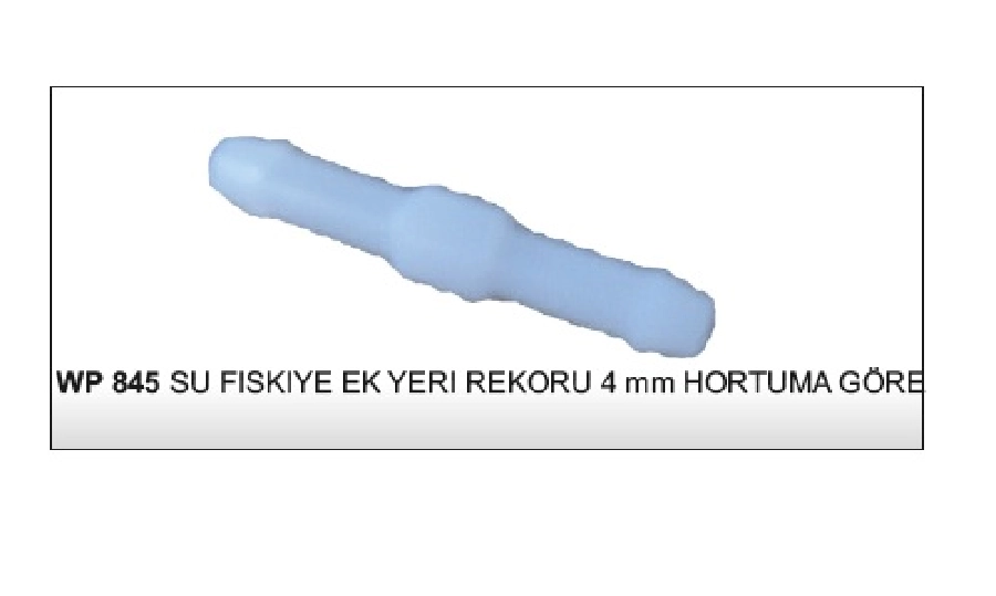 Su Fıskiye Ek Yeri Rekoru 4MM Hortum İçin | OEM WP845