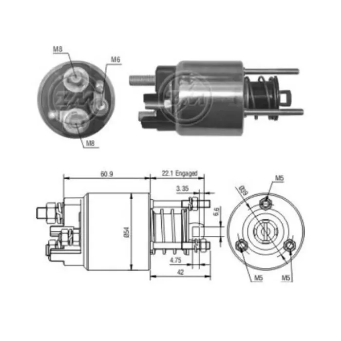 Mars Otomatigi 12V Ford Escort 1,8 Fiesta 0,9,1,0,1,3 Mazda 121 1,3I Fiat Palio Do?An Slx | ZM 0395 | OEM 1019852 1027772 1030151