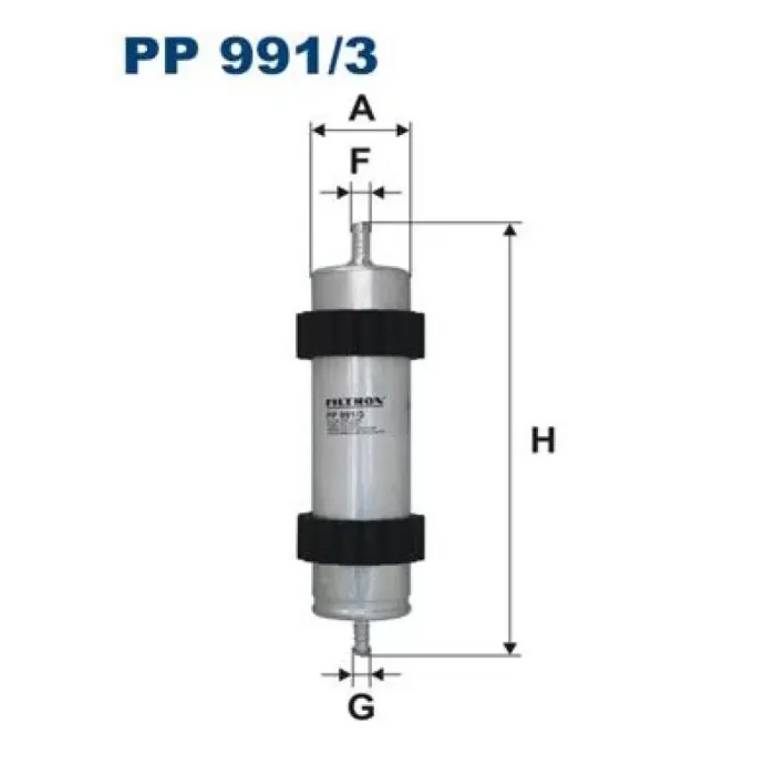 Yakit Filtresi (Mazot) Audi A4 (8K) A5 (8T3) 2,0 2,7 3,0 TDI V6 08> Q7 3,0 TDI 4,2 TDI 10> | FILTRON PP 991 | OEM 8K0127400 8K0127400 8K0127400A 8T0127401A 8K0127400A 8T0127401A