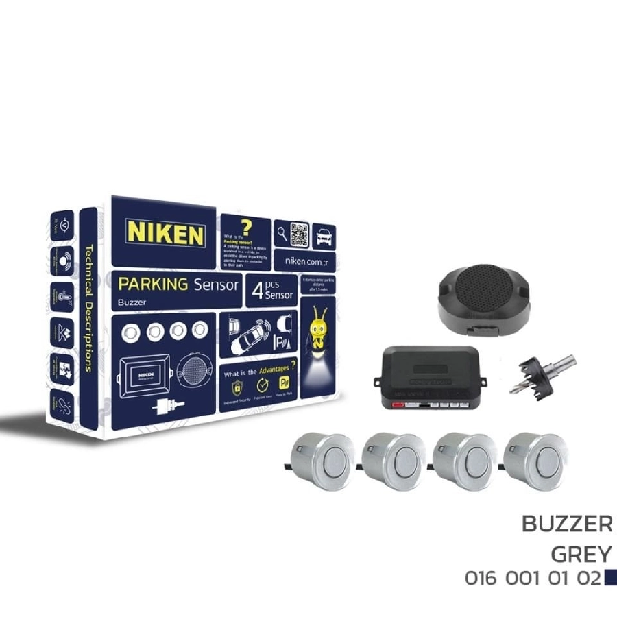 Park Sensörü Ses İkazlı Gri 22mm | OEM 0160010102