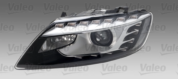 Far Sol Motorlu (H7) / (Xenon Tri Function+Afs+Drl+Led+Corner) Audi Q7 09> | VALEO 044141 | OEM 4L0941029AD