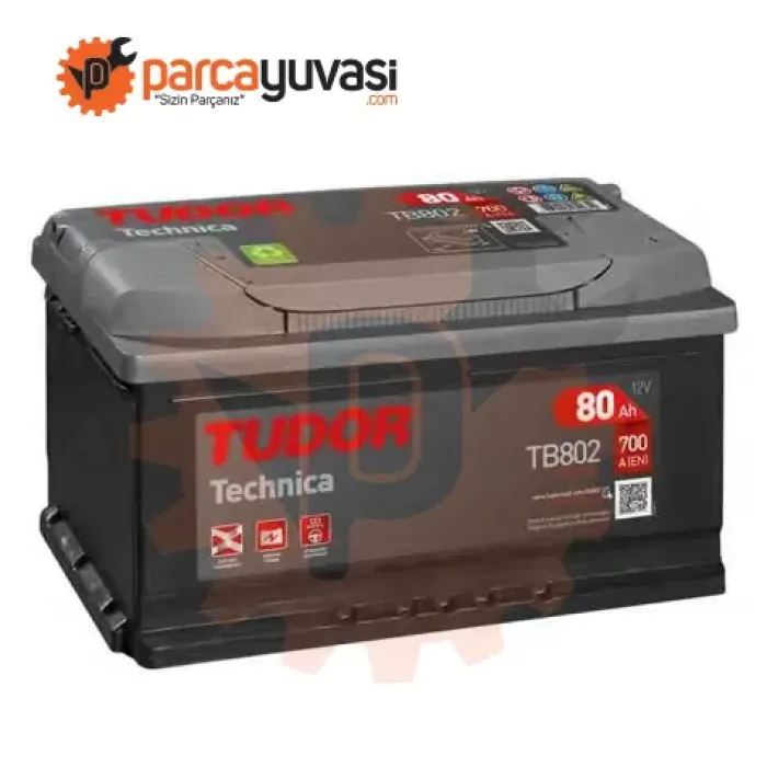 Aku 12V 80 Ah 700A L04 (315×175×190) | TUDOR TB802 | OEM KBE0H7700AA