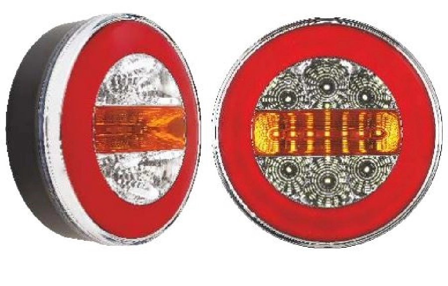 Stop Lamba *** Neon *** LED'li Stop + Park + Geri Vites + Sinyal 4 Fonksiyonlu Hamburger 24V | OEM 201705-24V