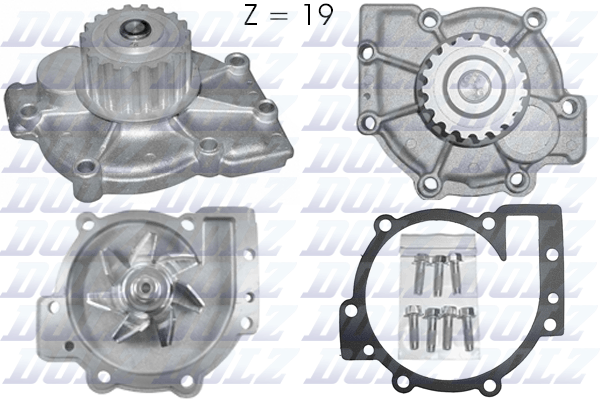Devirdaim Renault Laguna 1 Safrane 2 2.0 16V Focus 2 Kuga 1 Mondeo 4 S Max Volvo S40 S60 1 2 V40 | DOLZ R199 | OEM 1388504