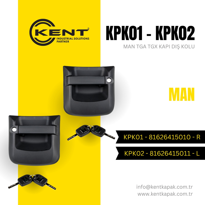 Kent TGA-TGX Kapı Kolu Sağ