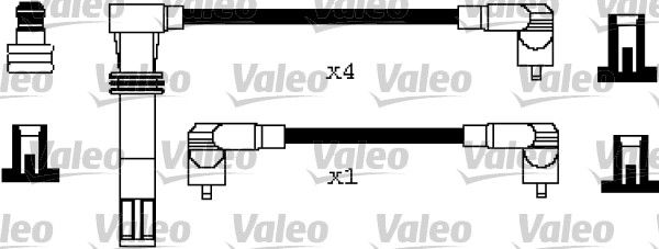 Buji Kablosu Polo Ibiza Cordoba 1,4 (96>99) | VALEO 346247 | OEM N10452911