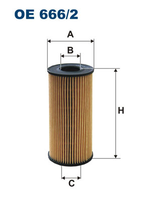 Yağ Fi̇ltresi̇ | FILTRON OE 666/2 | OEM A6261840000 A6261840000 152095219R 152095219R