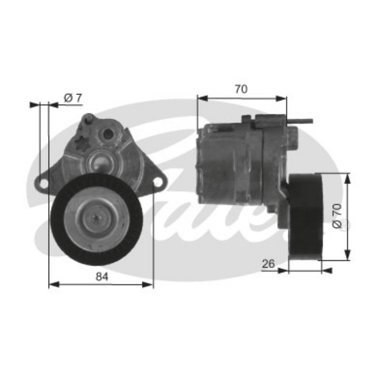 Gergi Kütügü 611, 646 Spr, 638, 639, 210, 211, 203, 204 | OEM 05080243AA