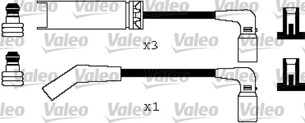 Buji Kablosu Kalos 1,4 8V | VALEO 346355 | OEM 96305387