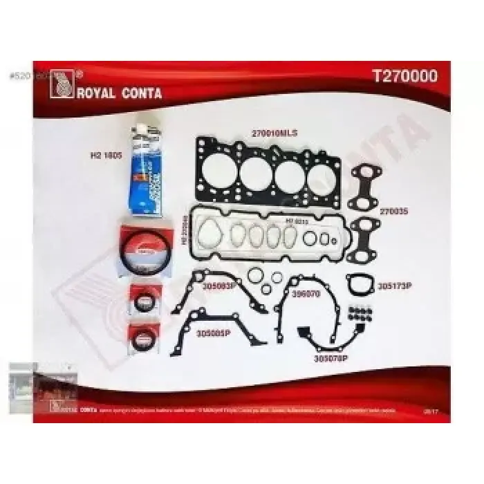 Motor Takim Conta Palio Punto Albea Doblo 1.2 8V 97> | ROYAL T270000 | OEM 71728839 71728839 71728827 71728827