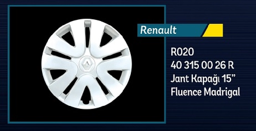 Jant Kap 15J (Ad) - Fluence 403150026R