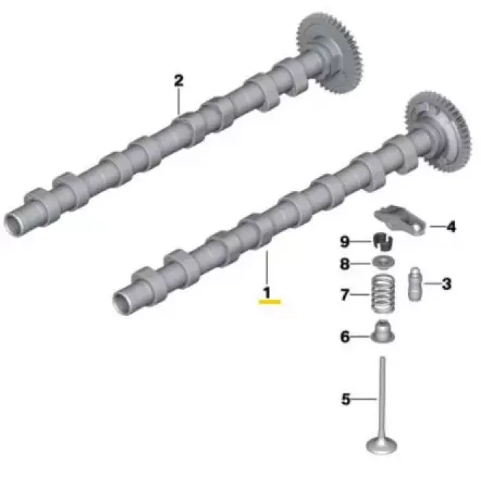 Eksantrik Mili BMW E81 E87 E88 E82 E90 E91 E92 E93 E60 E61 E84 E83 Emme N47 | ESTAS EST04038 | OEM 11318575435 11318509118 11317797512